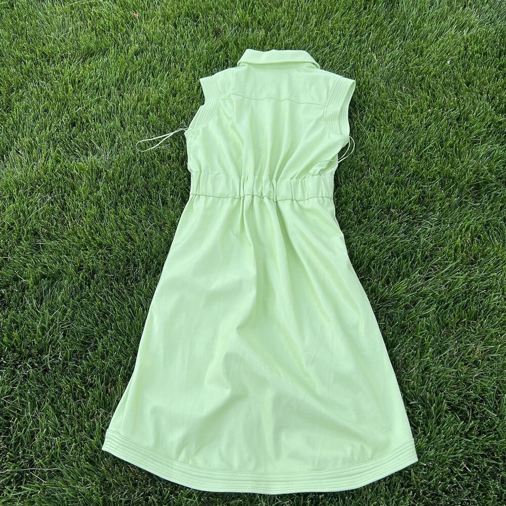 House of Harlow 1960 Light Lime Green Sleeveless Dress - Picture 11 of 14